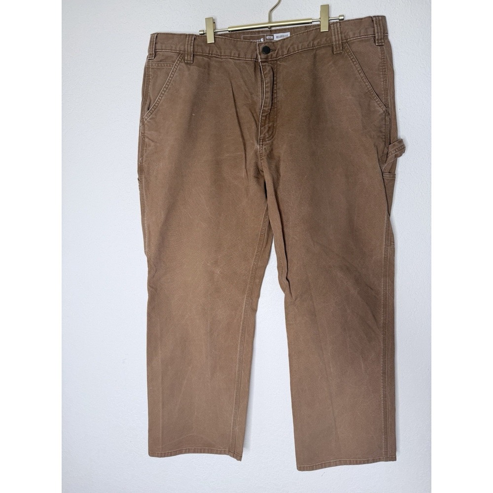 Carhartt Rugged Flex Relaxed Fit Carpenter Cargo Jeans 42x30 (41X29) Utility